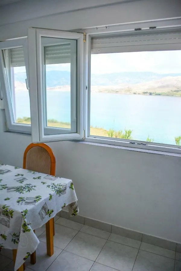Lejlighed Apartmani Prvi Red Do Mora Pag Town Kroatien